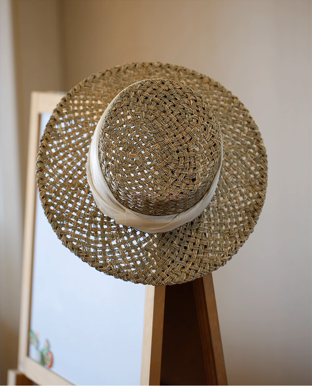 Sonnenhut 100% handmade Naturstrohhut