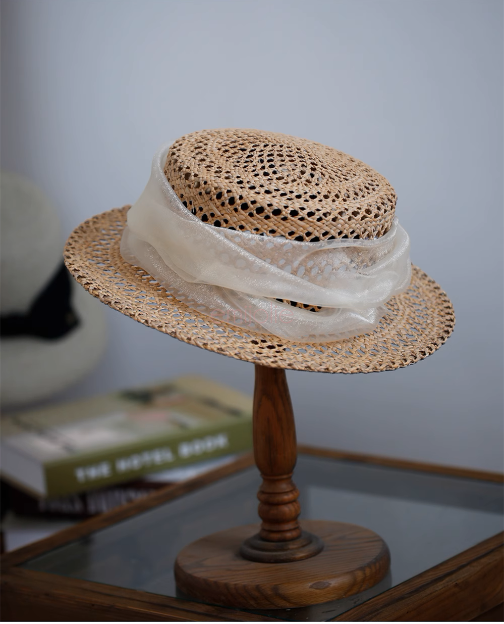 Sonnenhut 100% handmade Naturstrohhut