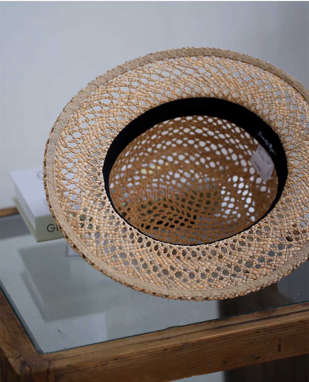 Sonnenhut 100% handmade Naturstrohhut
