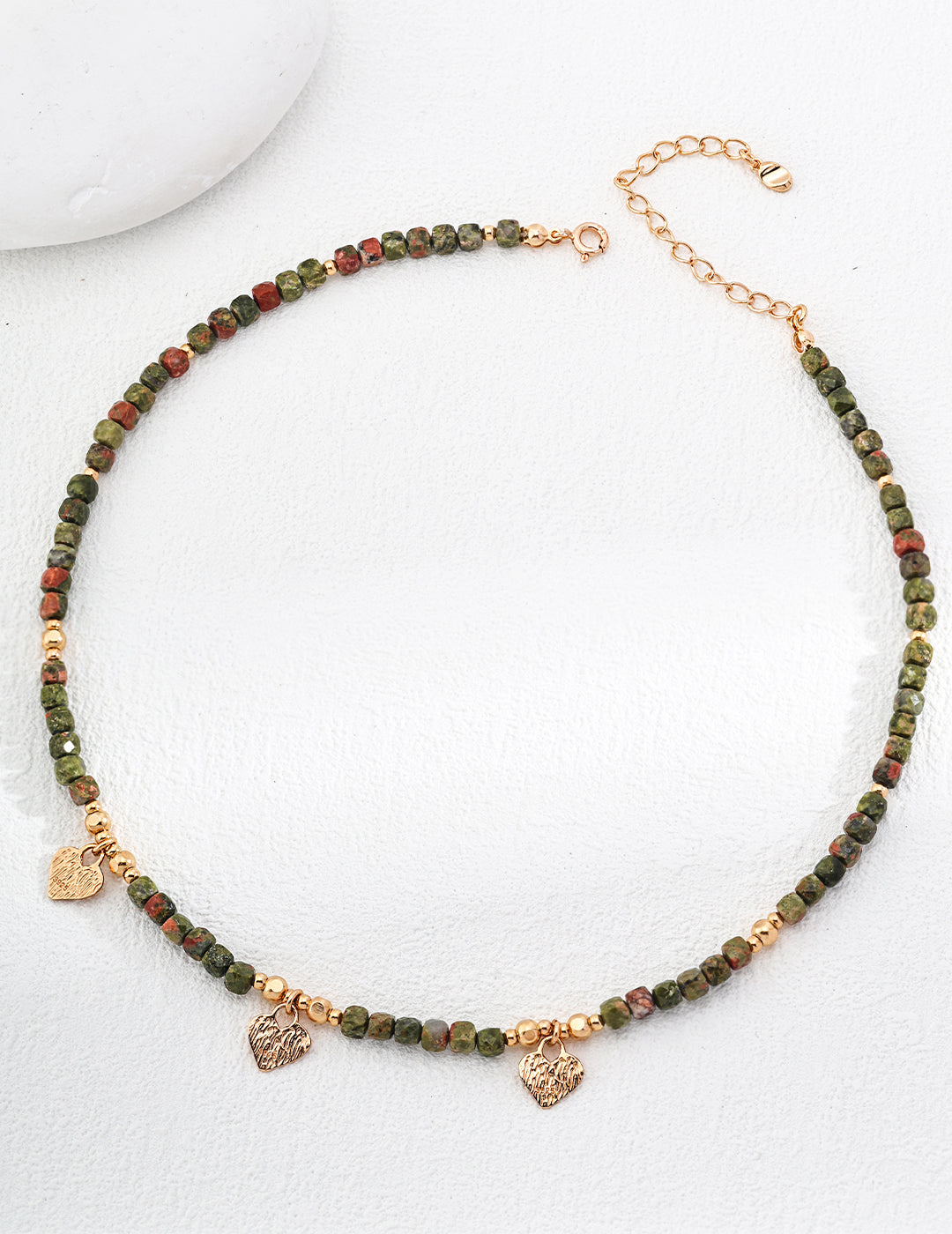 Wizard of OZ - Unakite necklace