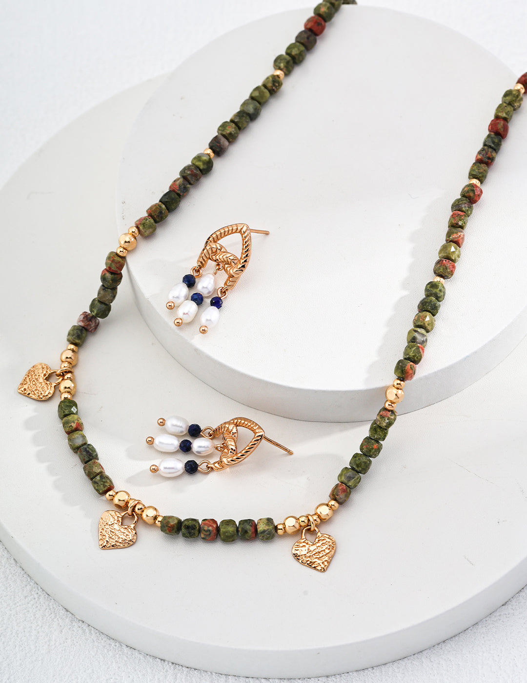 Wizard of OZ - Unakite necklace