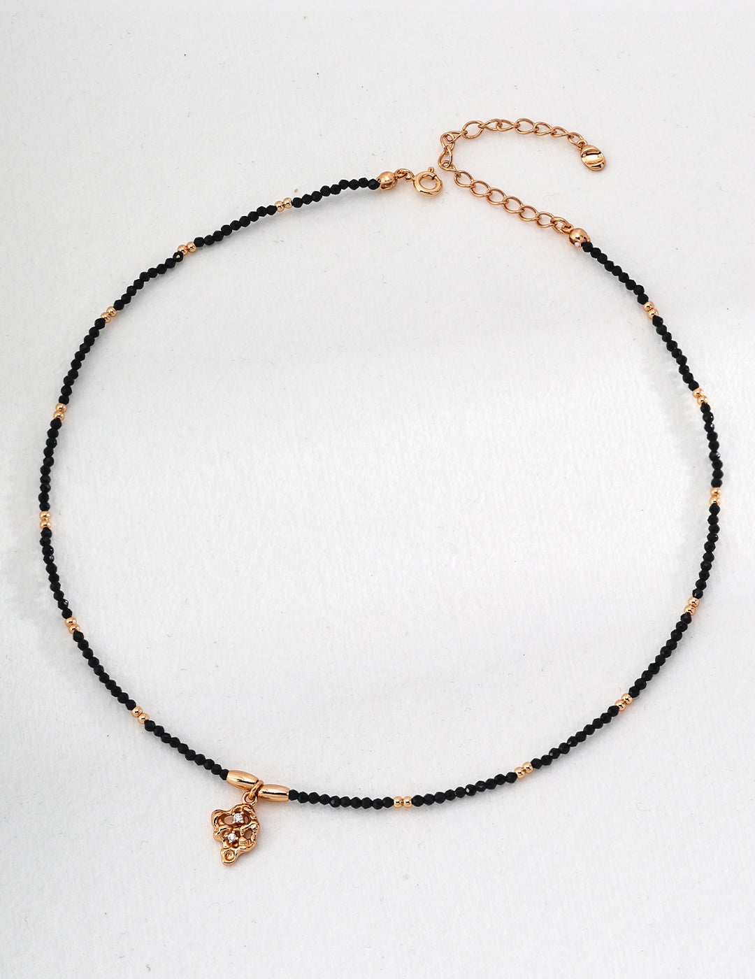 Starry Sky - Black Crystal Necklace