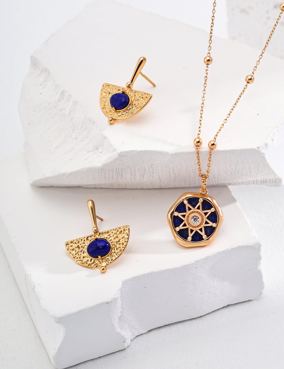 Faith Lapis Lazuli Necklace