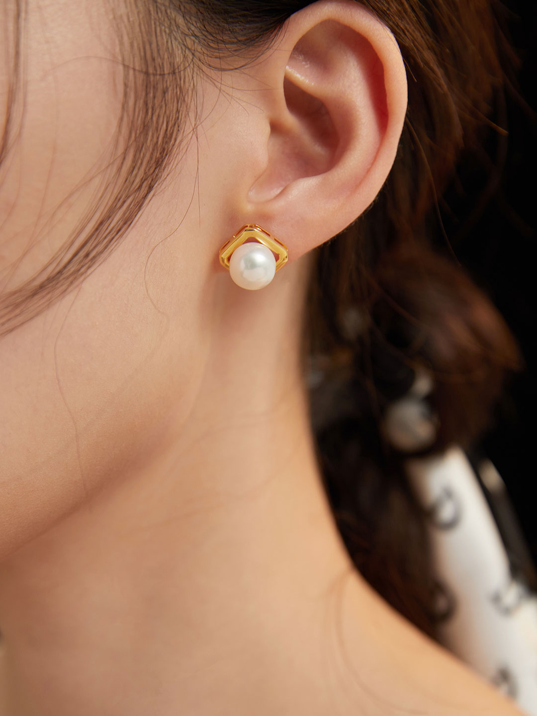 Ophelia - pearl earrings