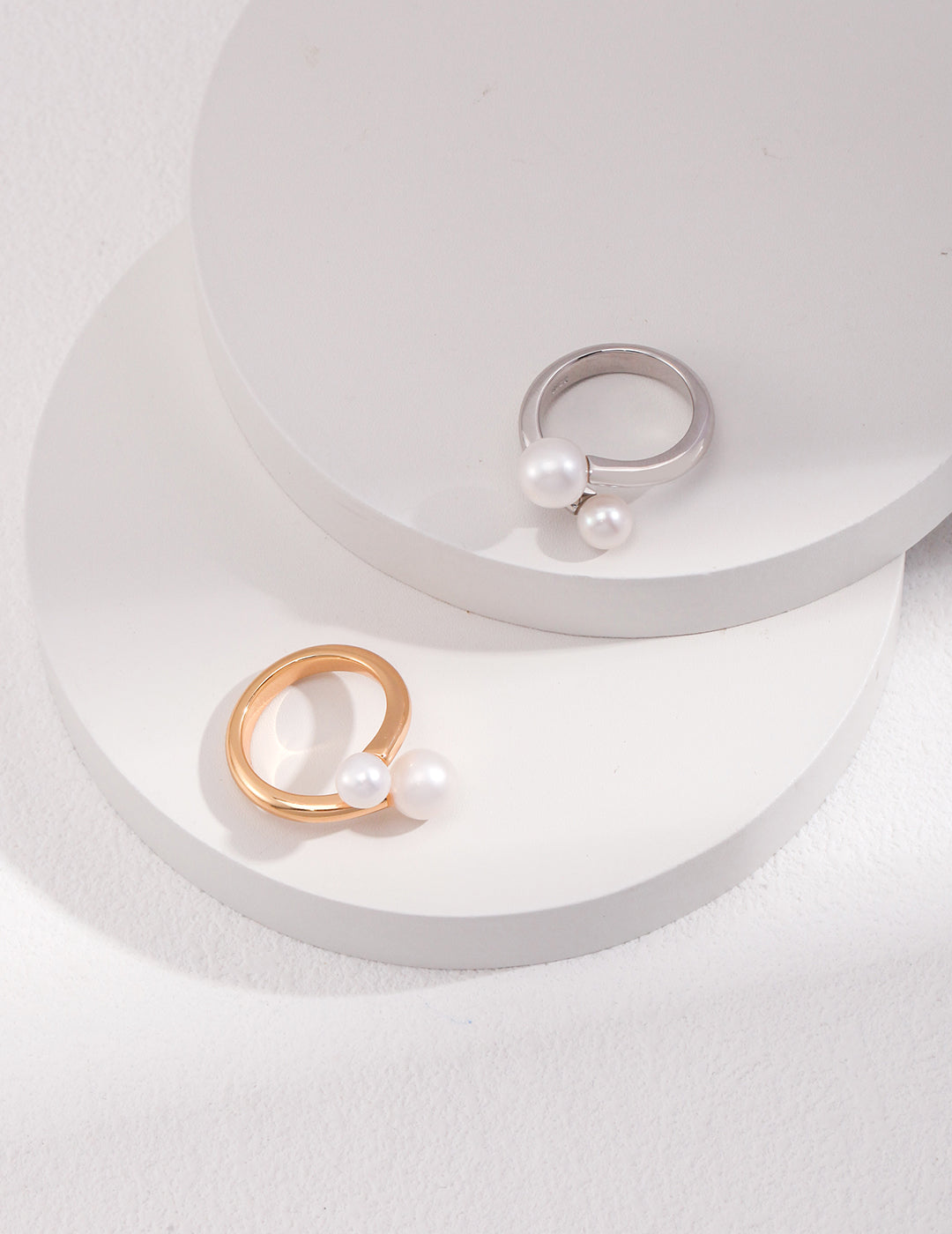 Kiss - Chic pearl ring