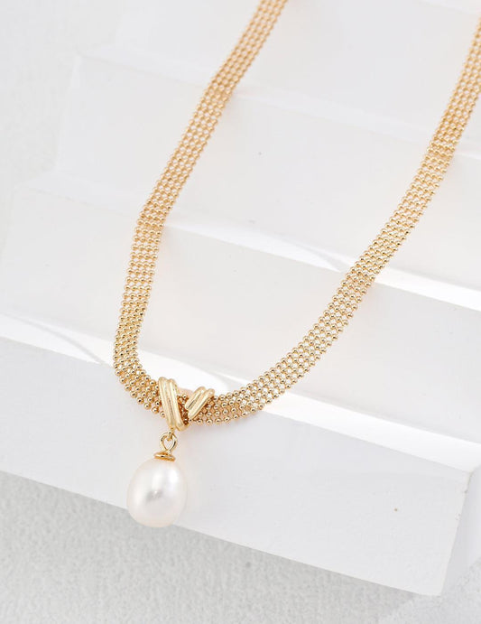 Elegance - Necklace with pearl