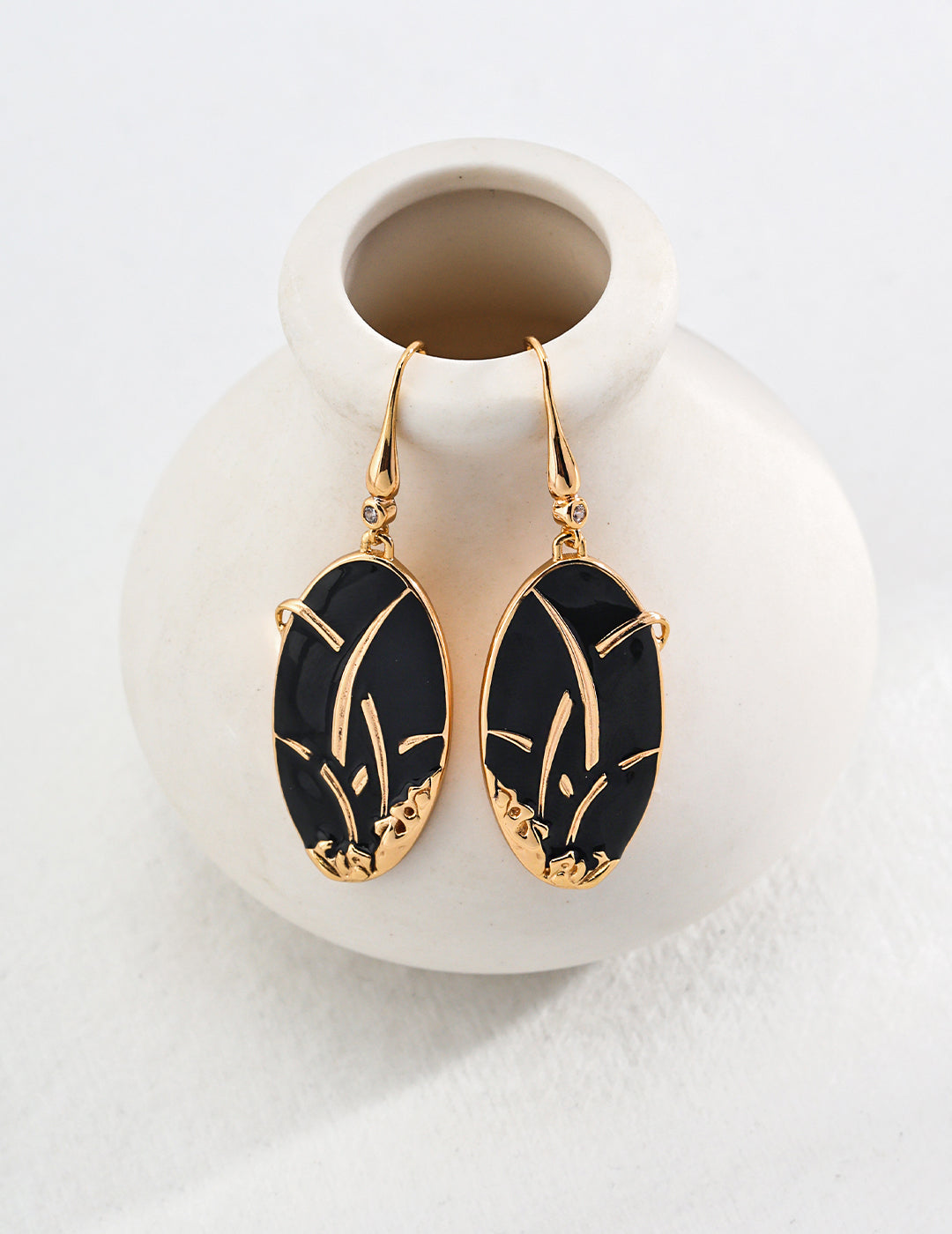 Beautiful Queen - Classic Drip Glaze Earrings